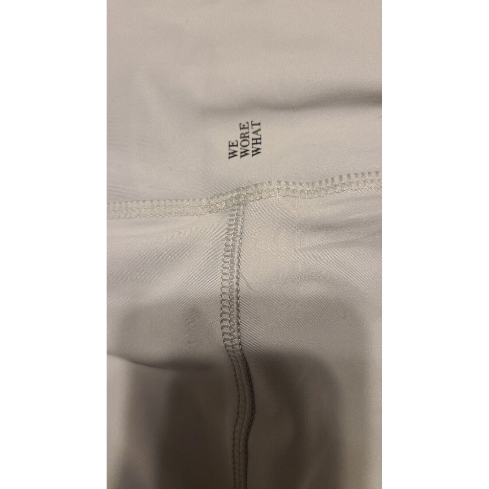 NWT WE WORE WHAT Lace Up Legging Gray‎ Women's XSmall Full Length - Picture 3 of 4